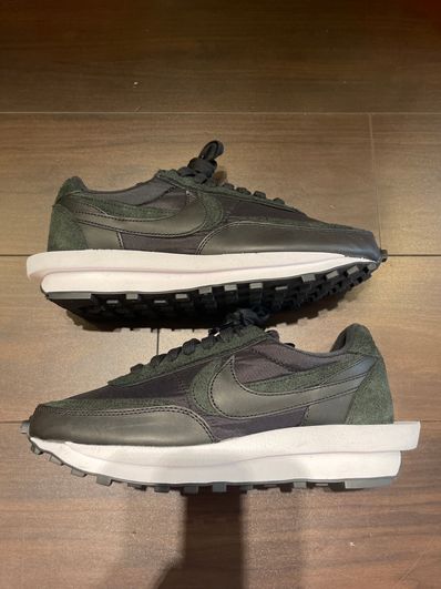 sacai × Nike LDV Waffle "Triple Black"