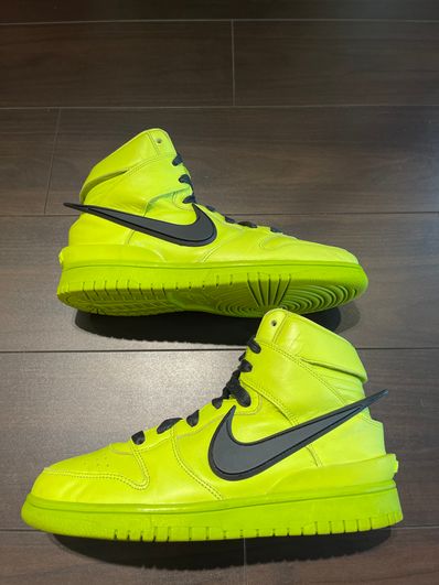 Ambush × Nike Dunk High "Flash Lime"