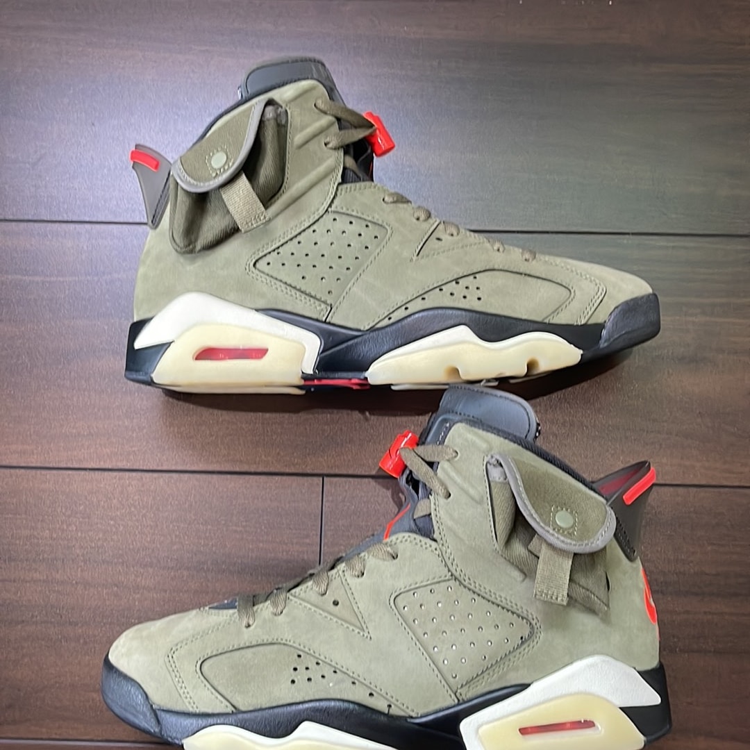 Travis Scott × Nike Air Jordan 6 Retro "Medium Olive"