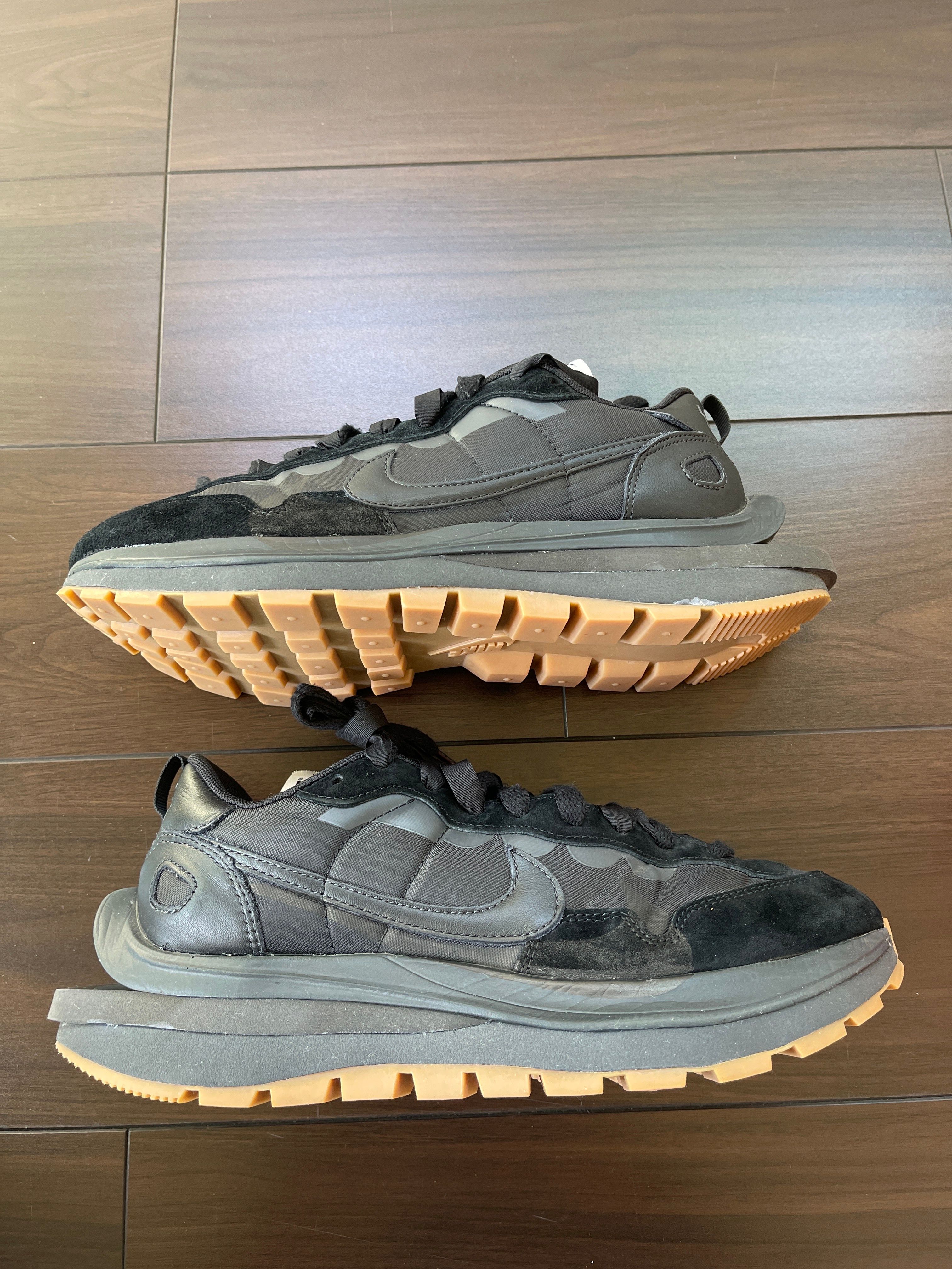sacai × Nike VaporWaffle "Black Gum"
