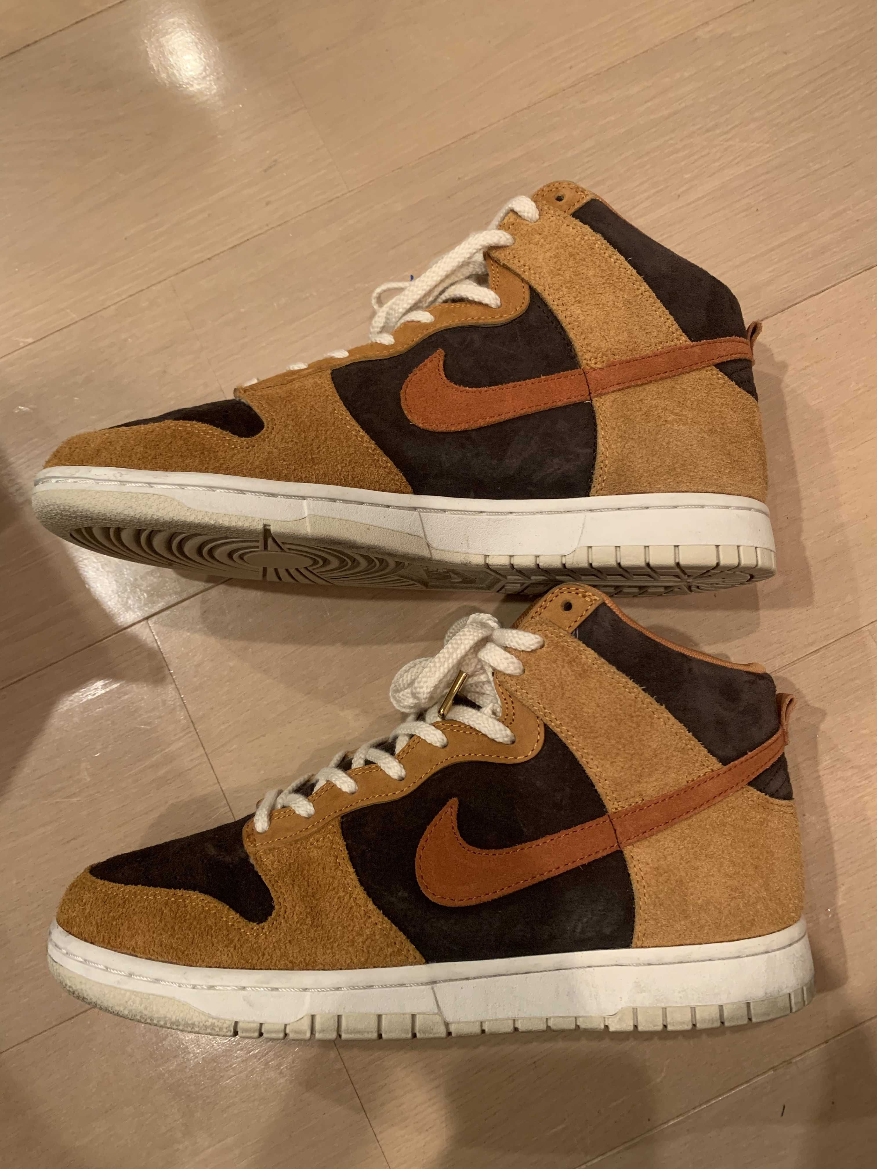 NIKE DUNK HIGH PRM "DARK CURRY"