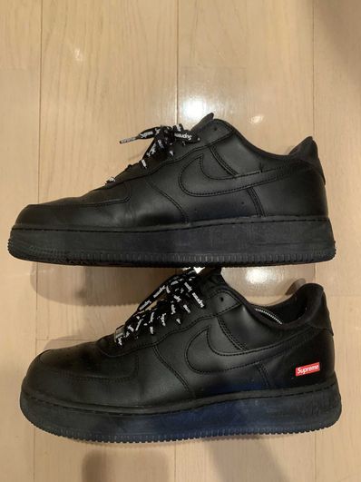 Supreme × Nike Air Force 1 Low "Black"