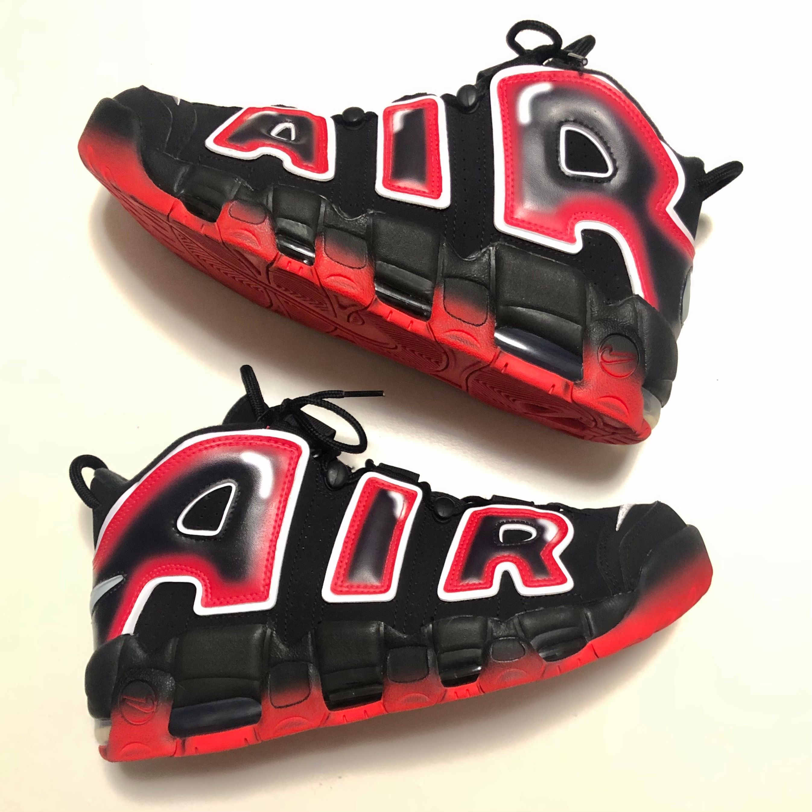 NIKE AIR MORE UPTEMPO "LASER CRIMSON"