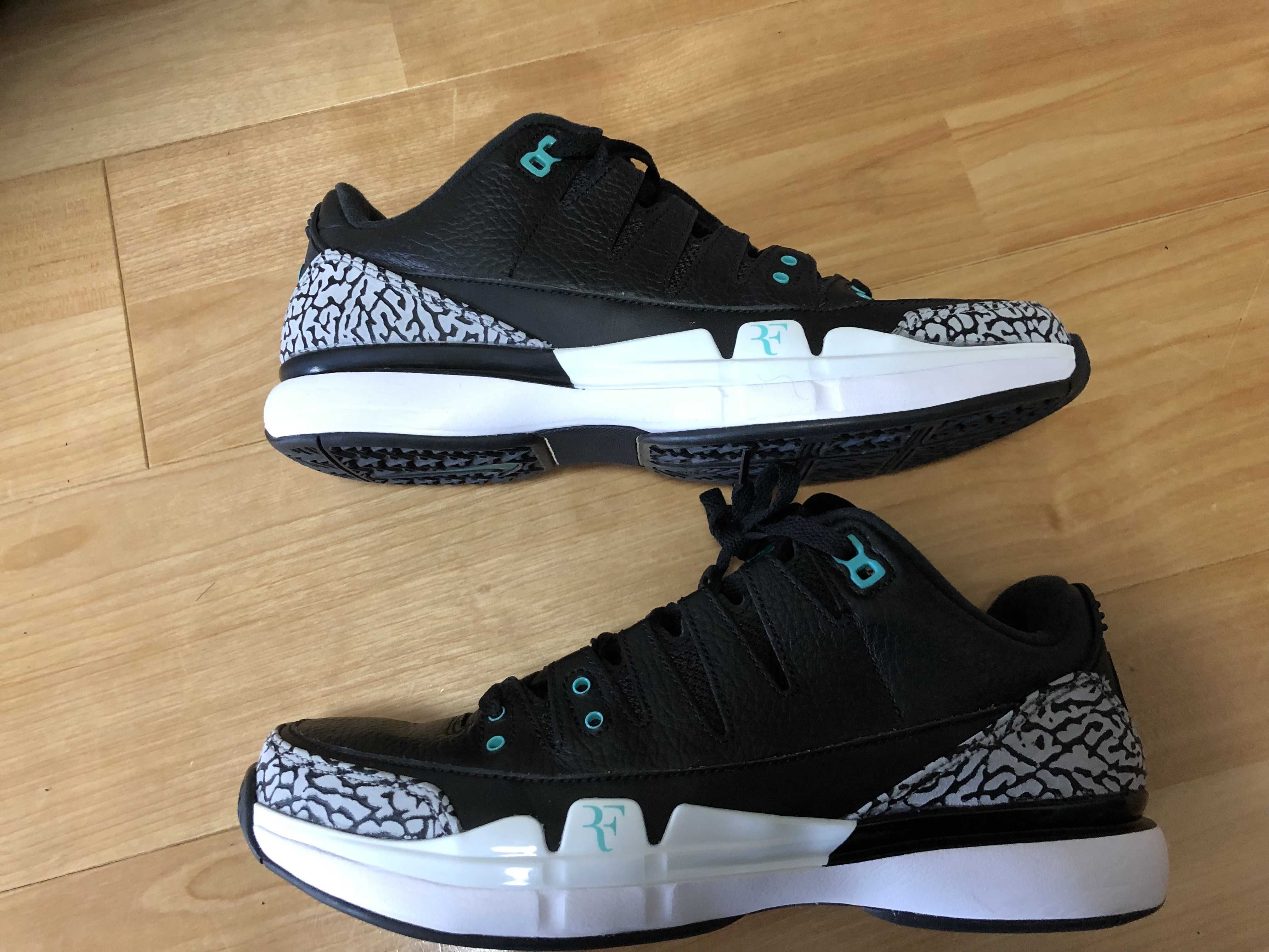 atmos × Nike Zoom Vapor AJ3 "Elephant/Safari"