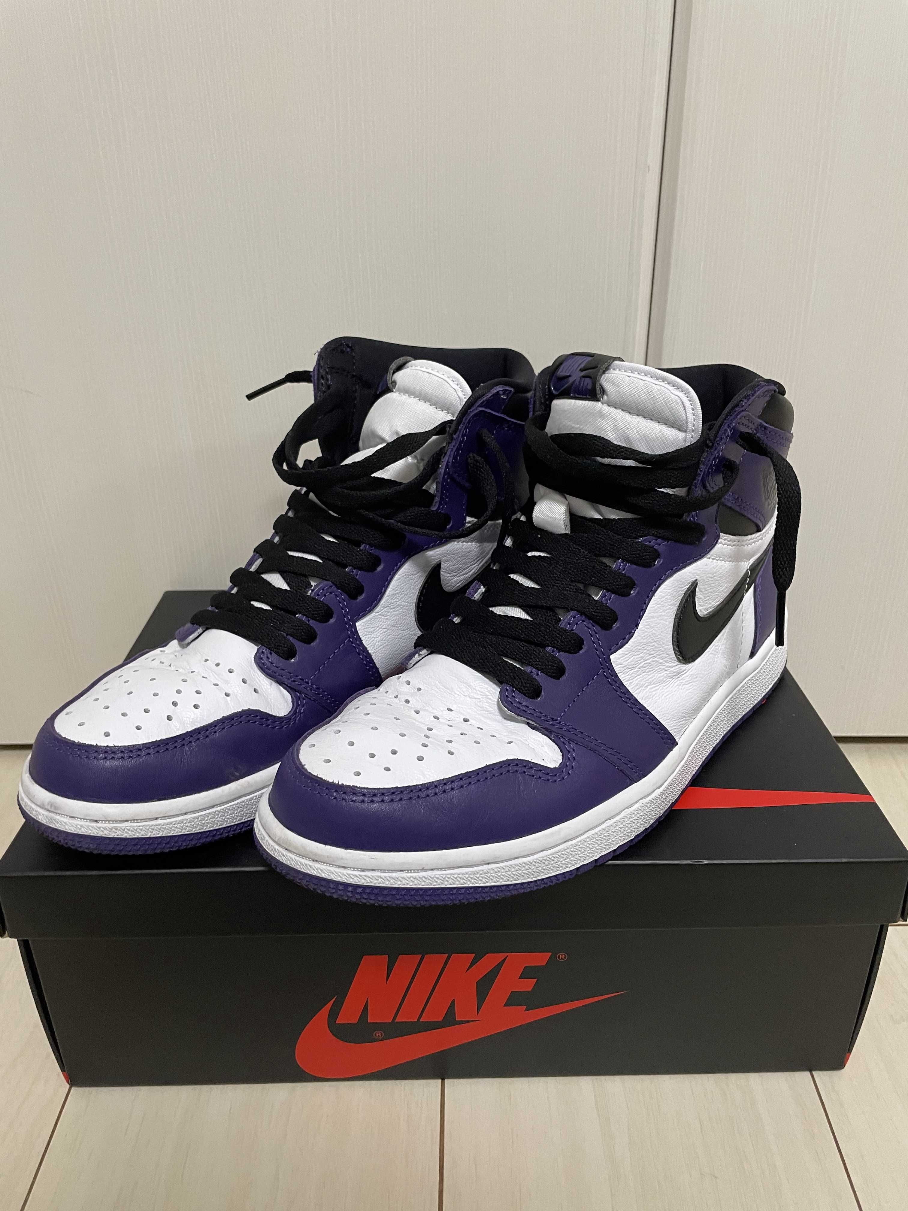 Nike Air Jordan 1 Retro High OG "Court Purple White/Black" (2020)   