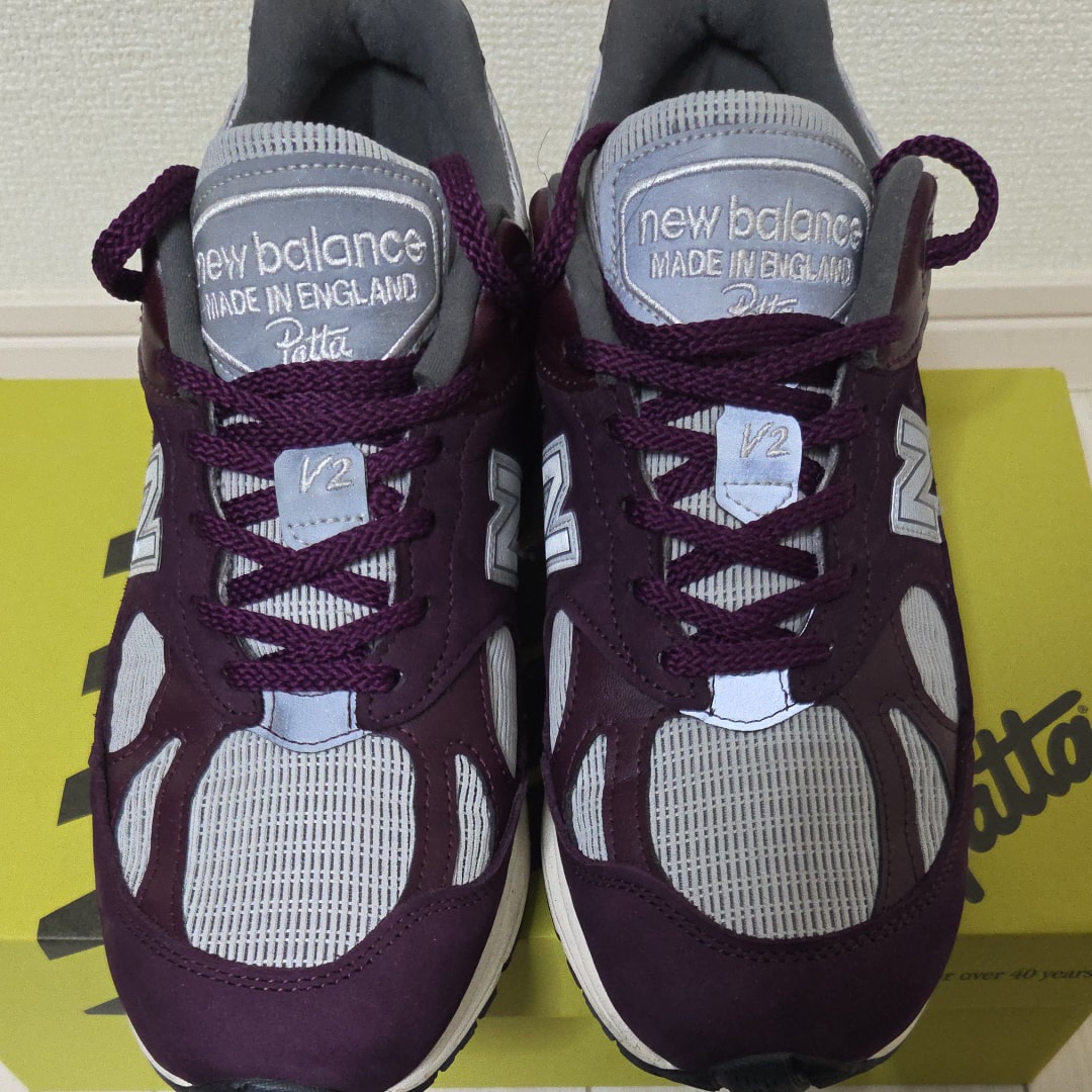 Patta × New Balance 991V2 "Dark Purple"