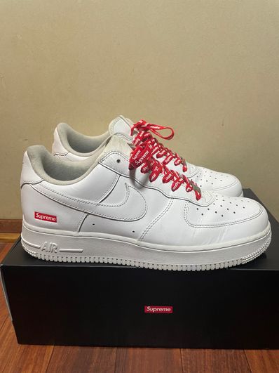 Supreme × Nike Air Force 1 Low "White"
