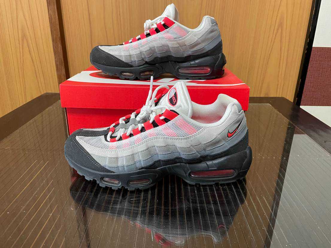 Nike Air Max 95 "White/Solar Red"