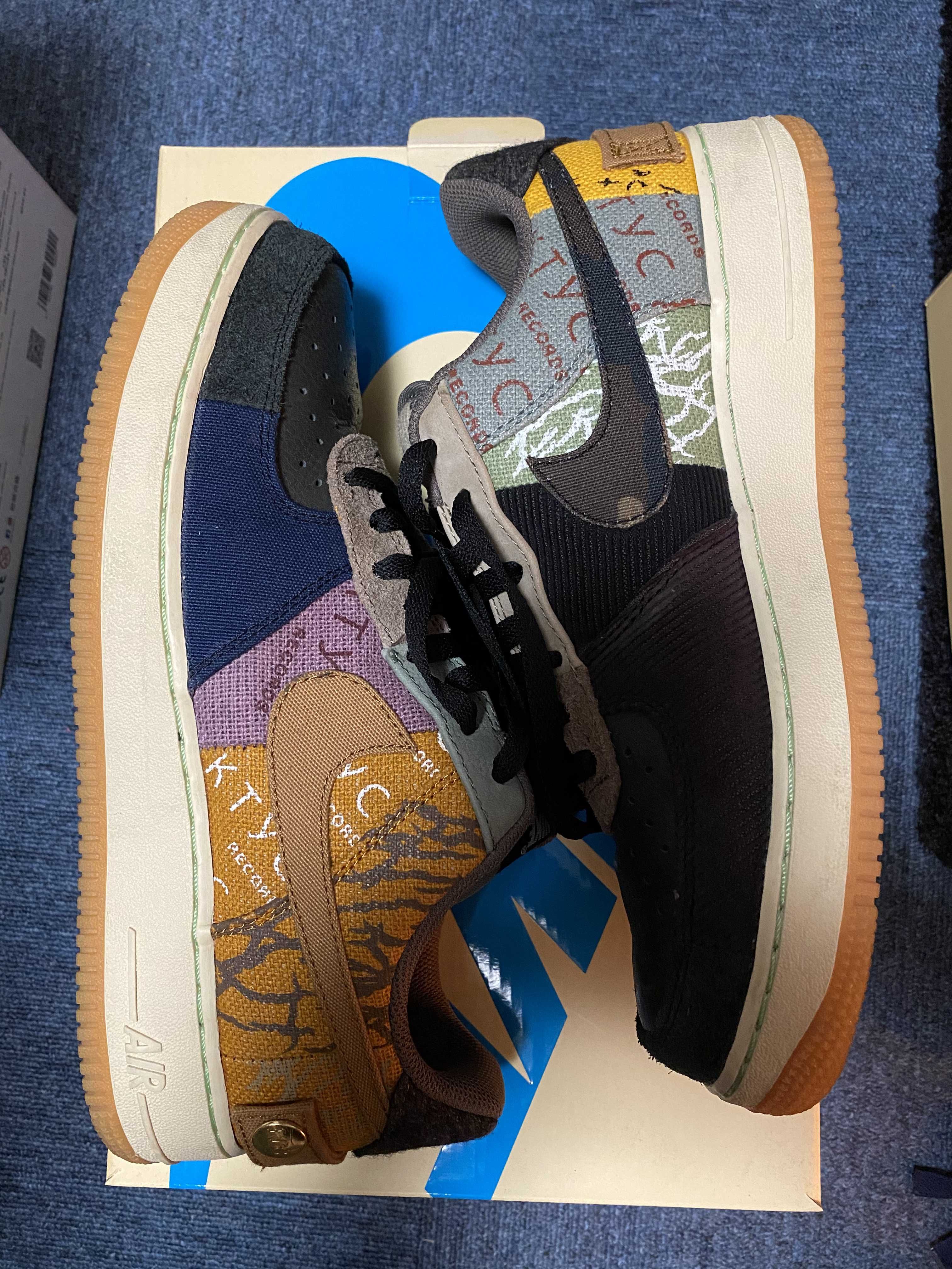 Travis Scott × Nike Air Force 1 Low Cactus Jack "Multi Color"