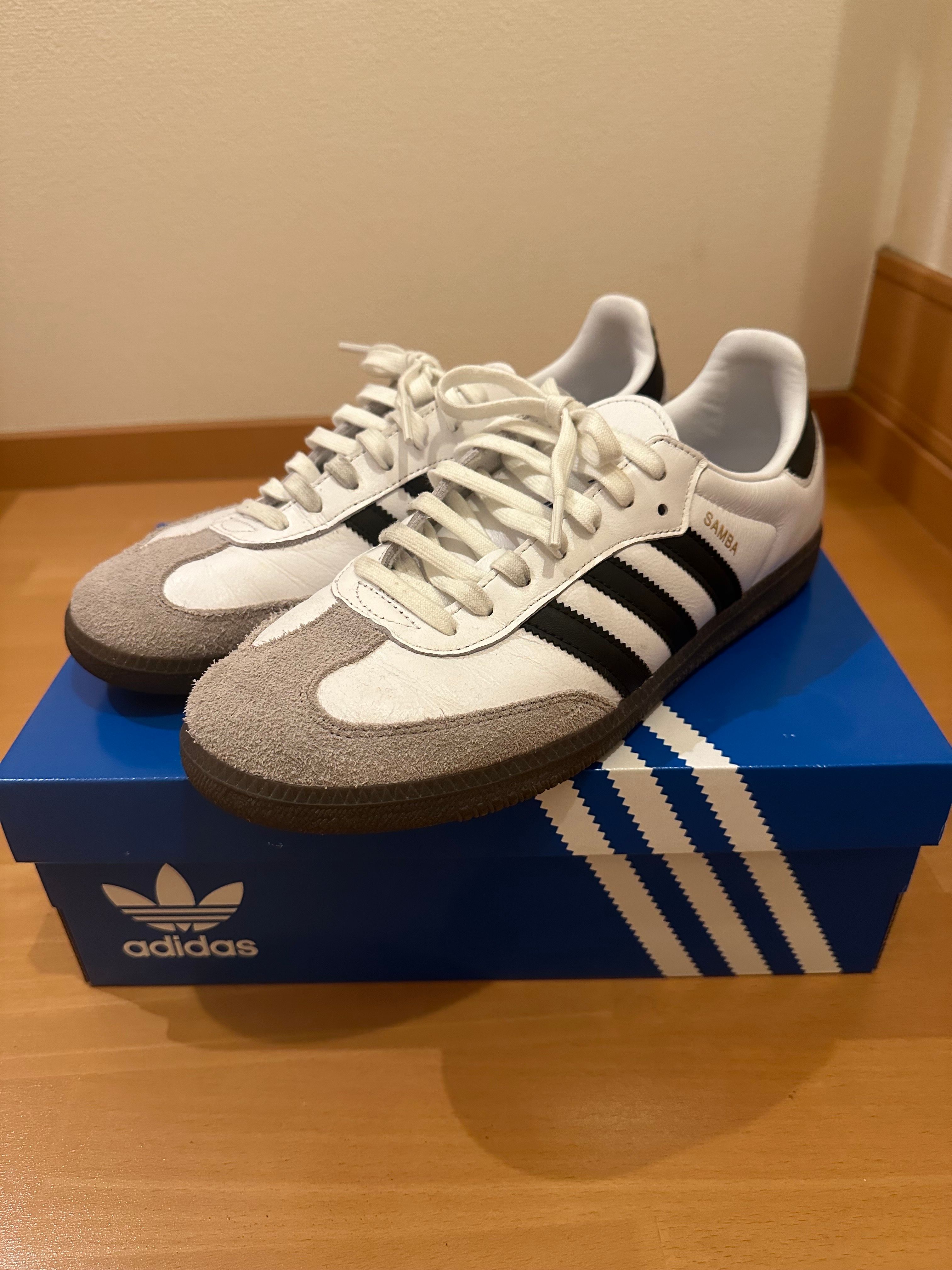 adidas Samba OG "Cloud White/Core Black/Clear Granite"