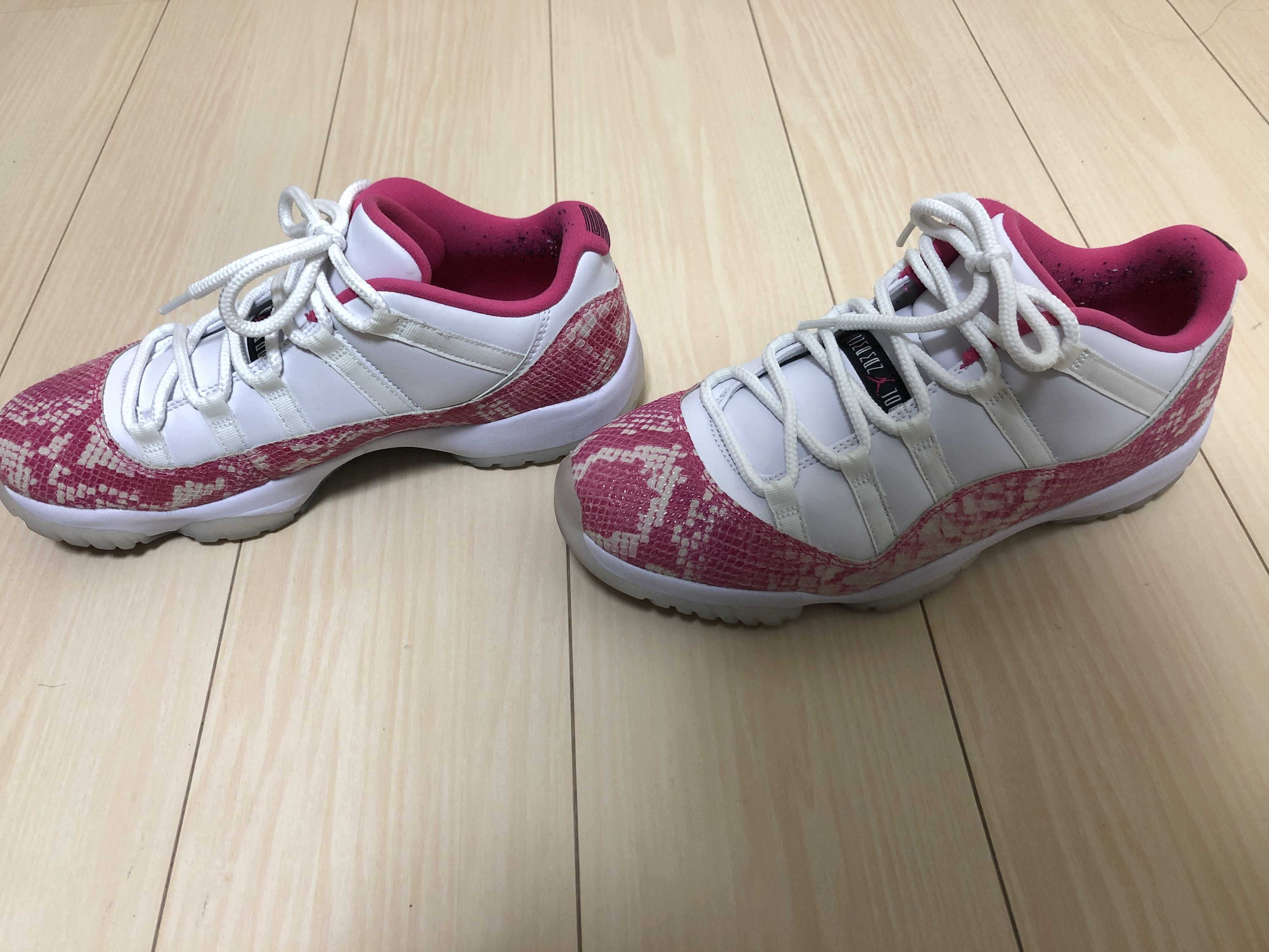 Nike Women's Air Jordan 11 Low "Snakeskin Pink"