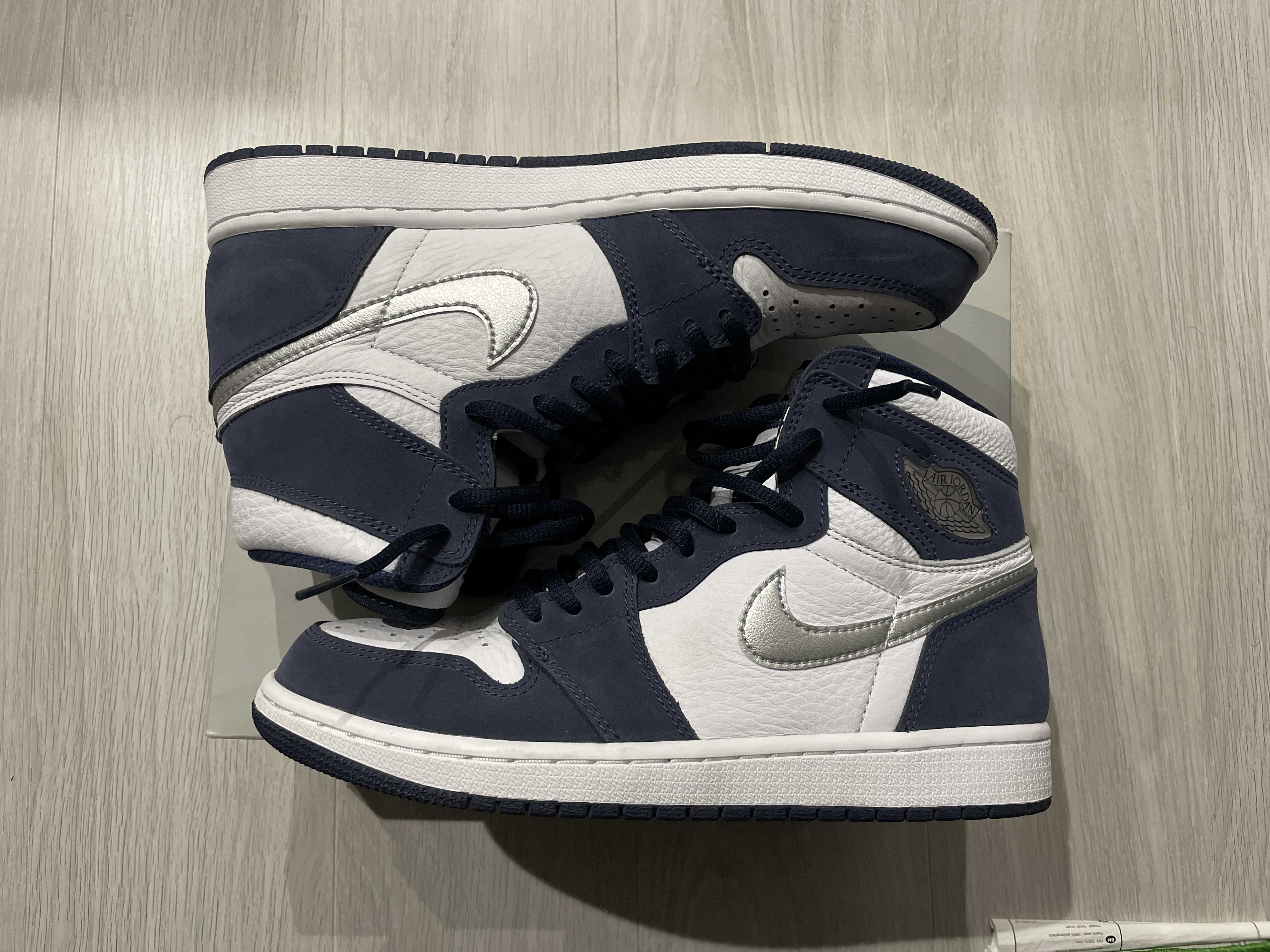 Nike Air Jordan 1 High OG CO.JP "White/Midnight Navy" (2020)(ブリーフケースなし)