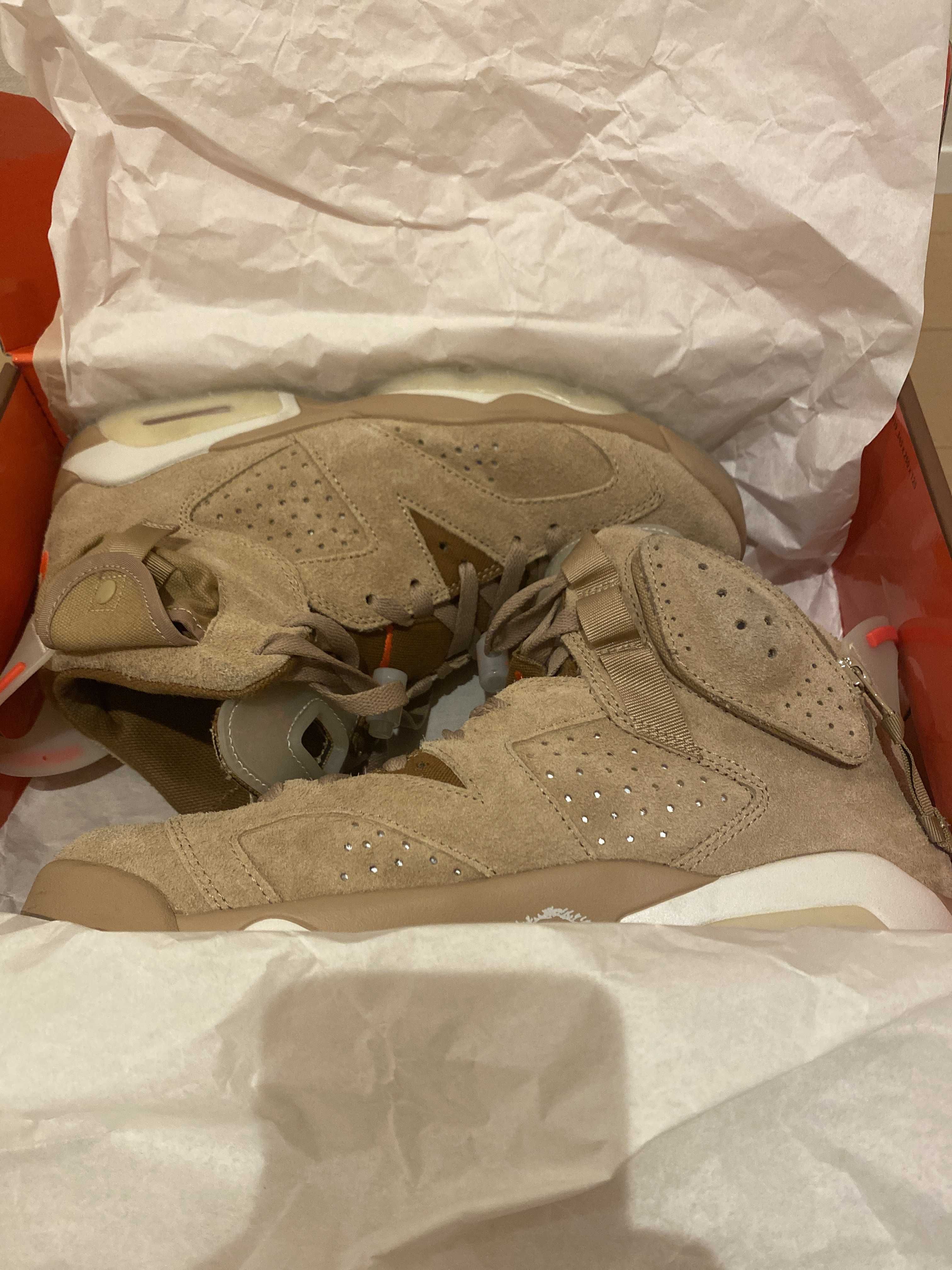Travis Scott × Nike Air Jordan 6 "British Khaki"
