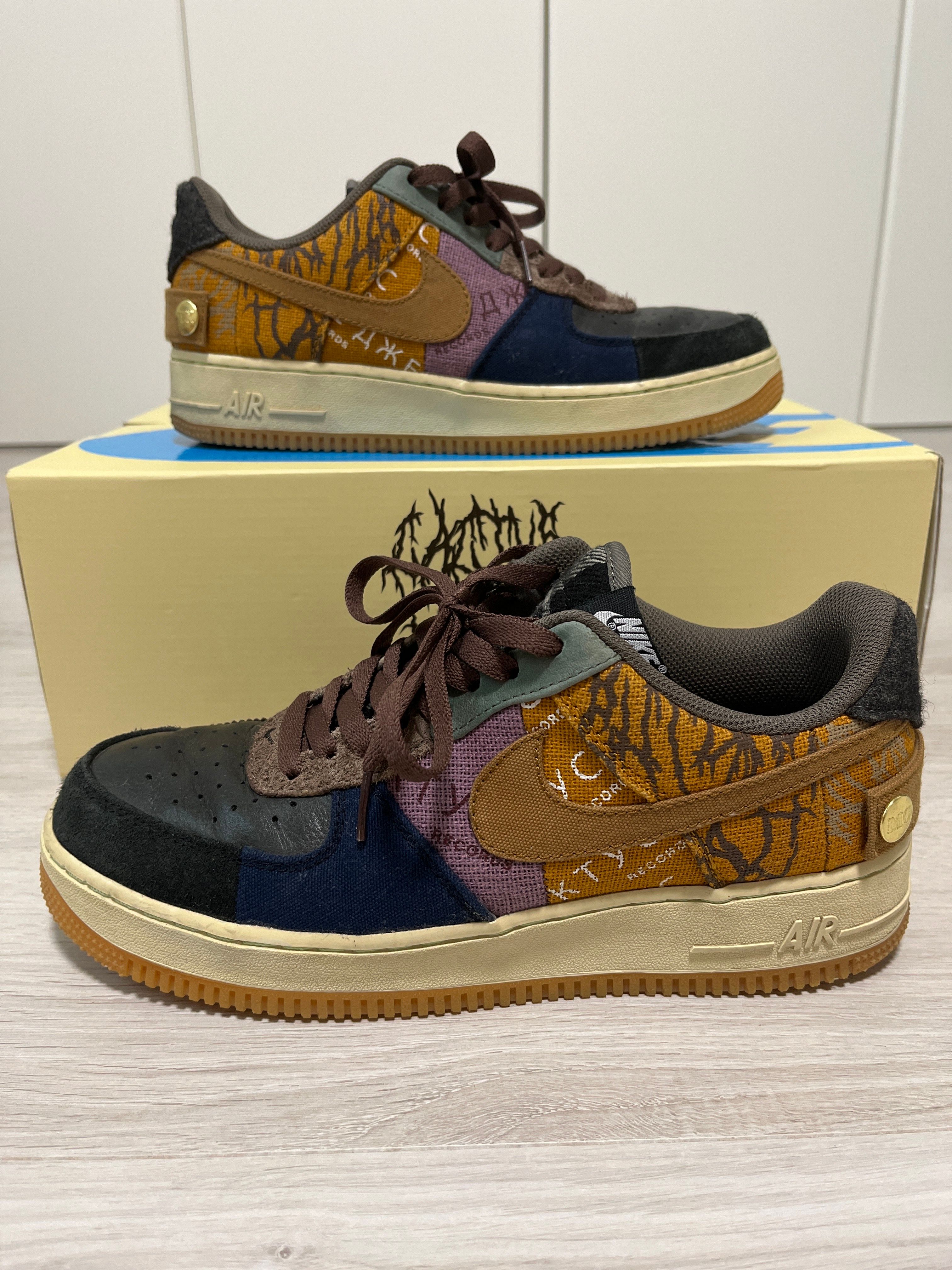 Travis Scott × Nike Air Force 1 Low Cactus Jack "Multi Color"
