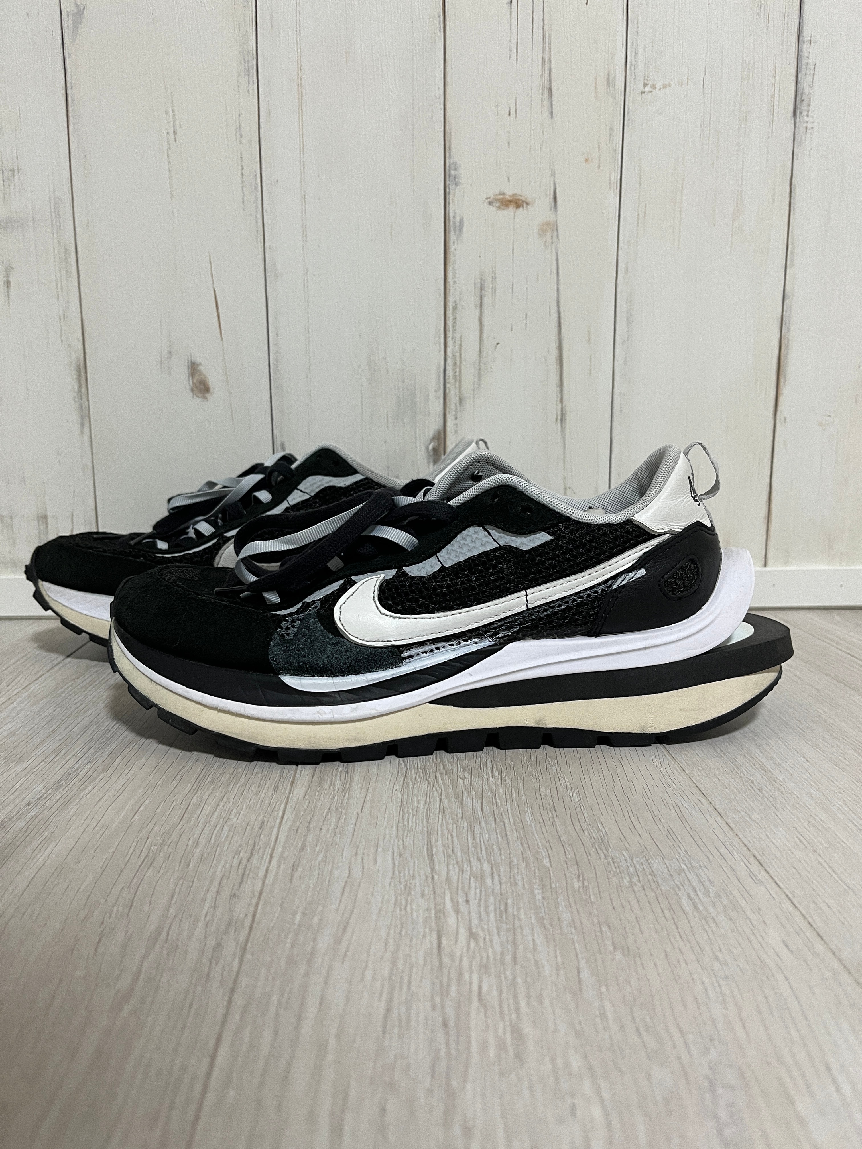 sacai × Nike Vapor Waffle "Black and White"