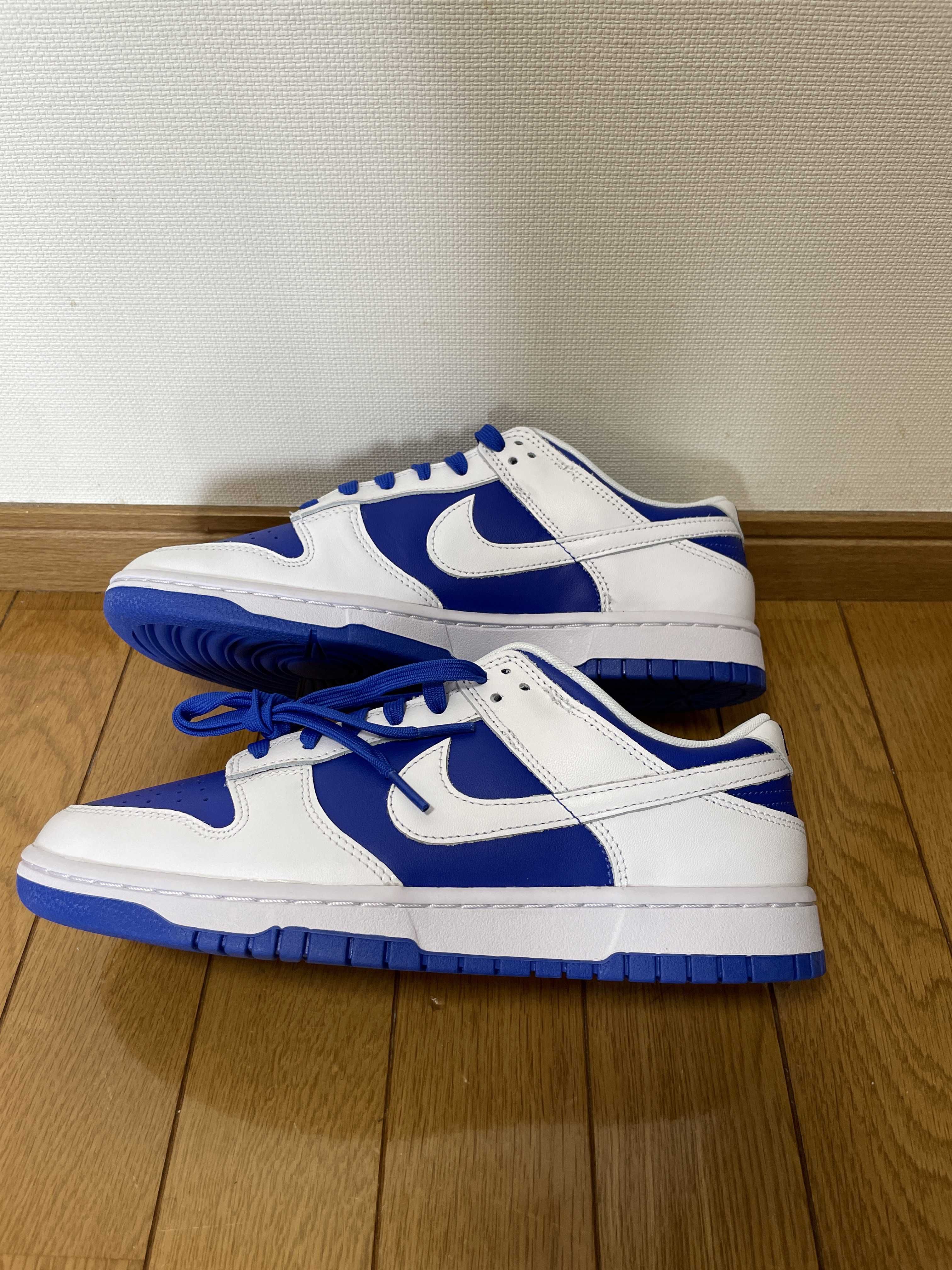 Nike Dunk Low Retro "Racer Blue and White"