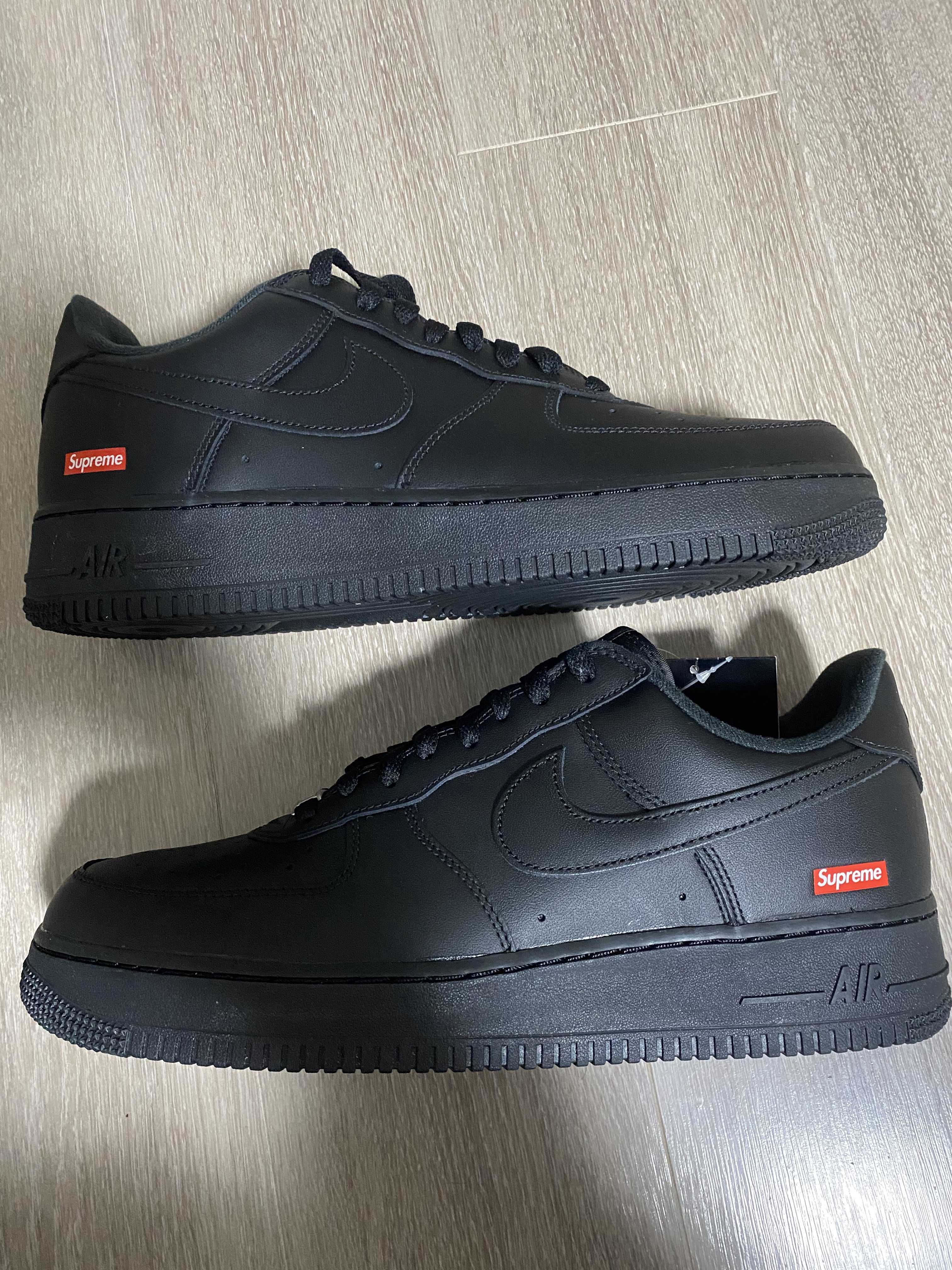 Supreme × Nike Air Force 1 Low "Black"
