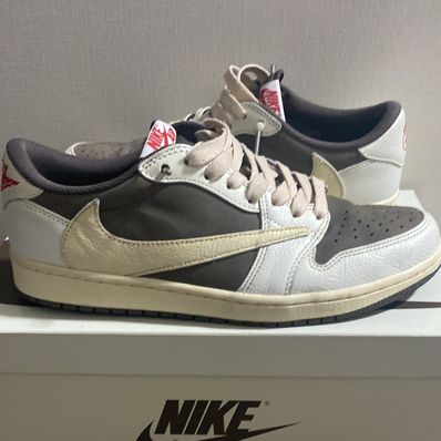 Travis Scott × Nike Air Jordan 1 Low OG SP "Reverse Mocha/Sail and Ridgerock"
