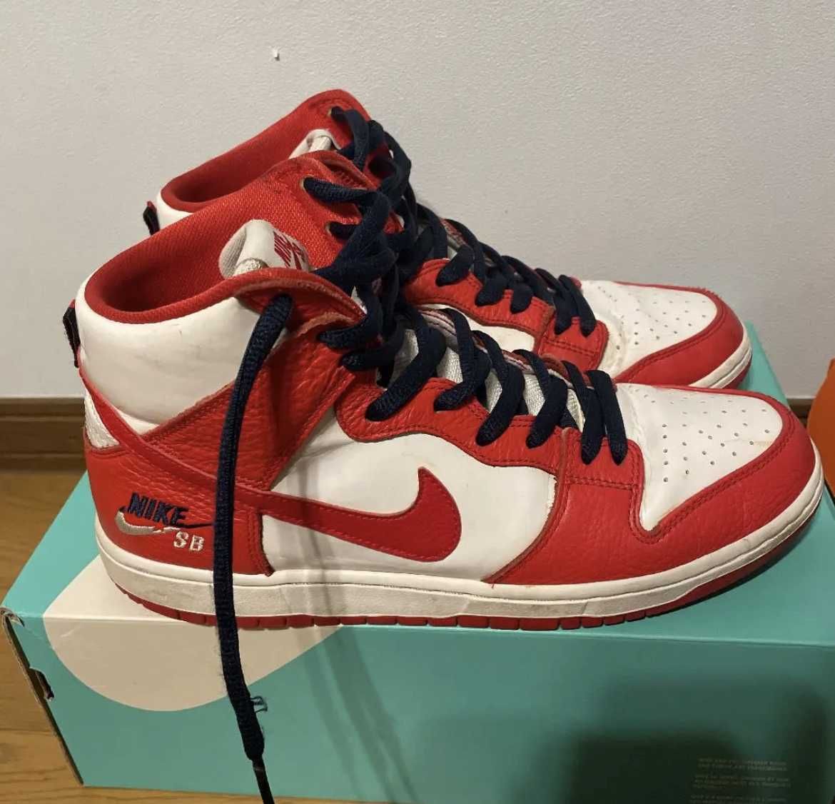 Nike SB Dunk High Pro Future Court "University Red"