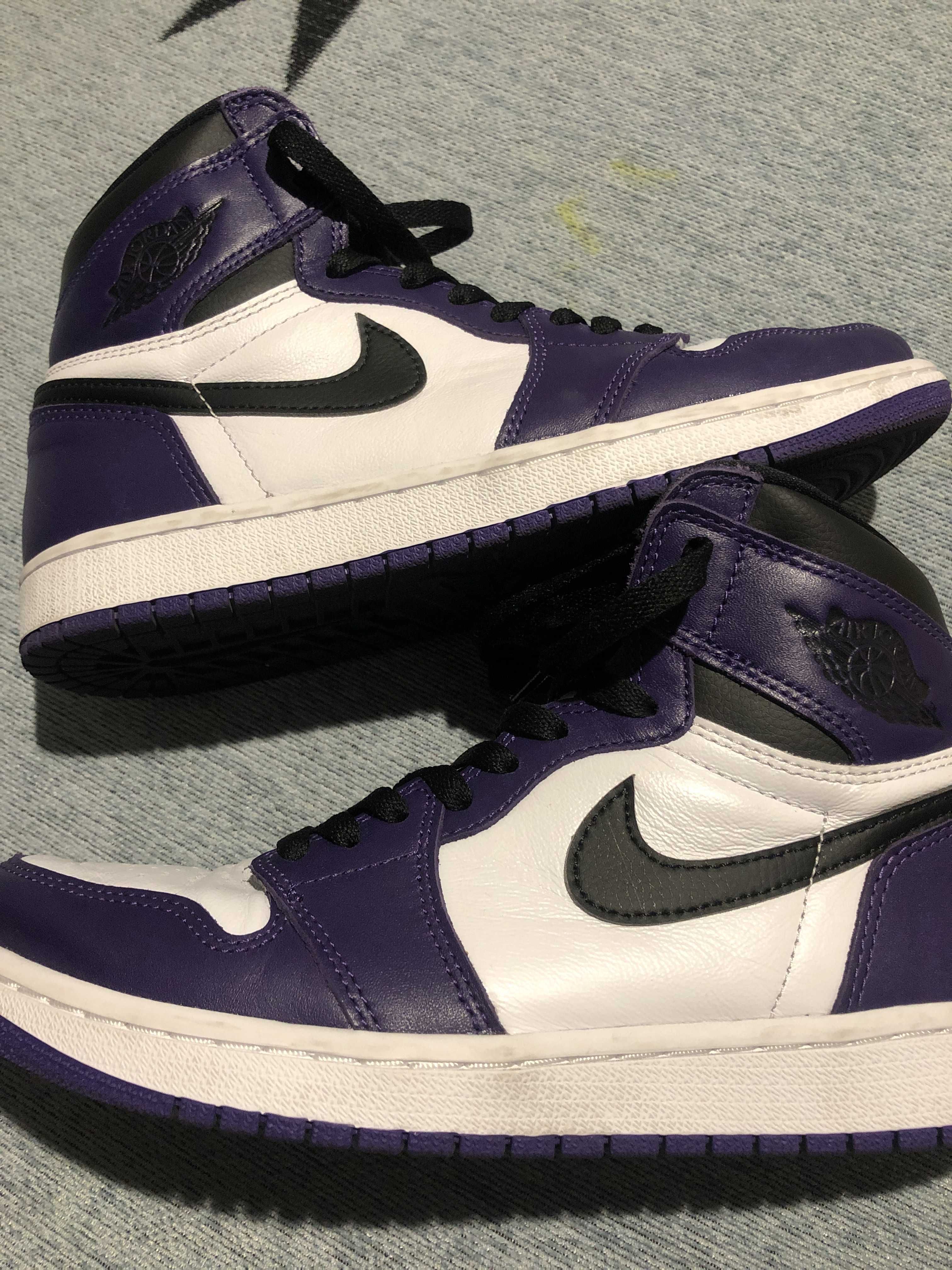 Nike Air Jordan 1 Retro High OG "Court Purple White/Black" (2020)