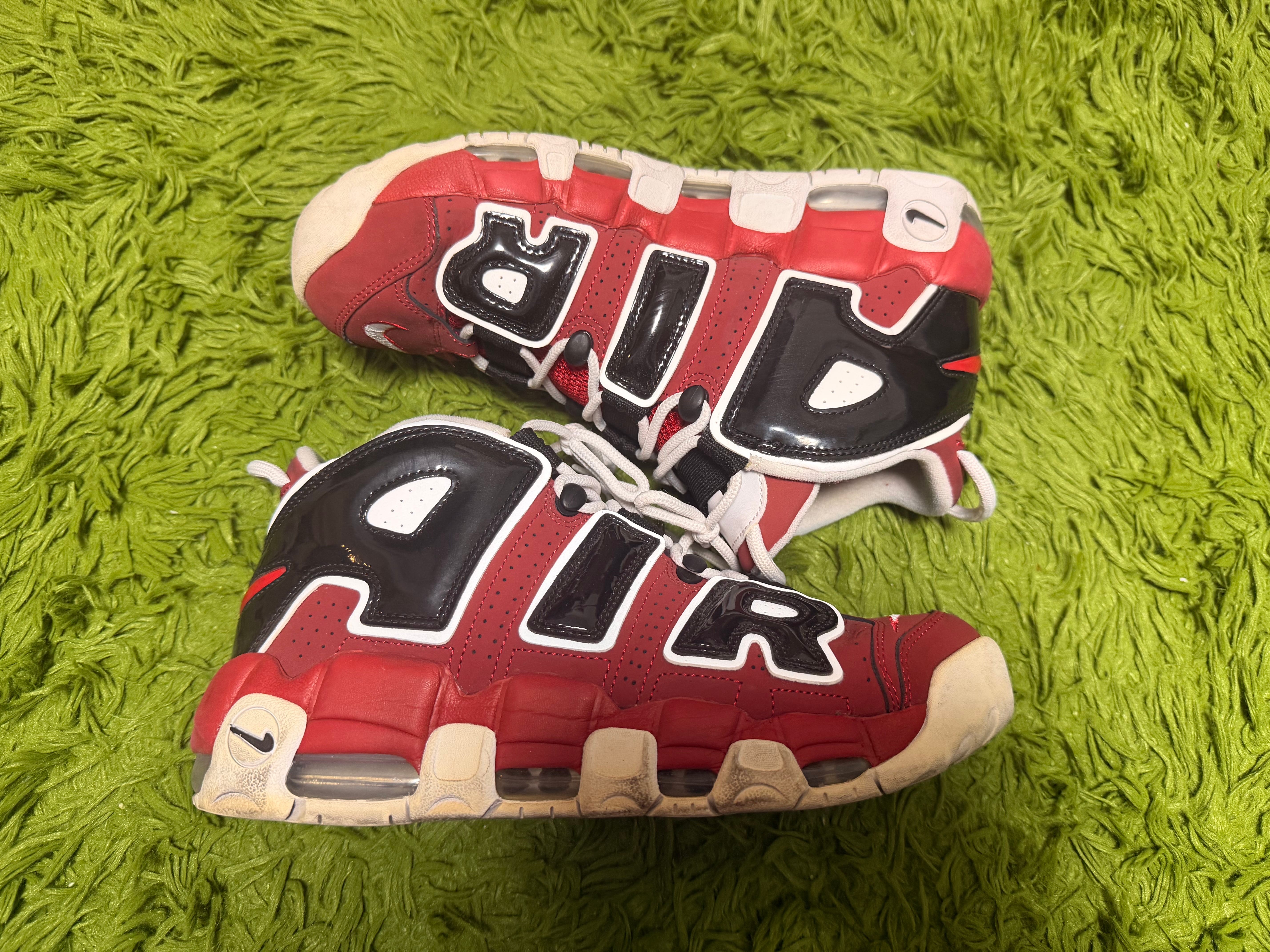 Nike Air More Uptempo ’96 "Black and Varsity Red" (2021) 