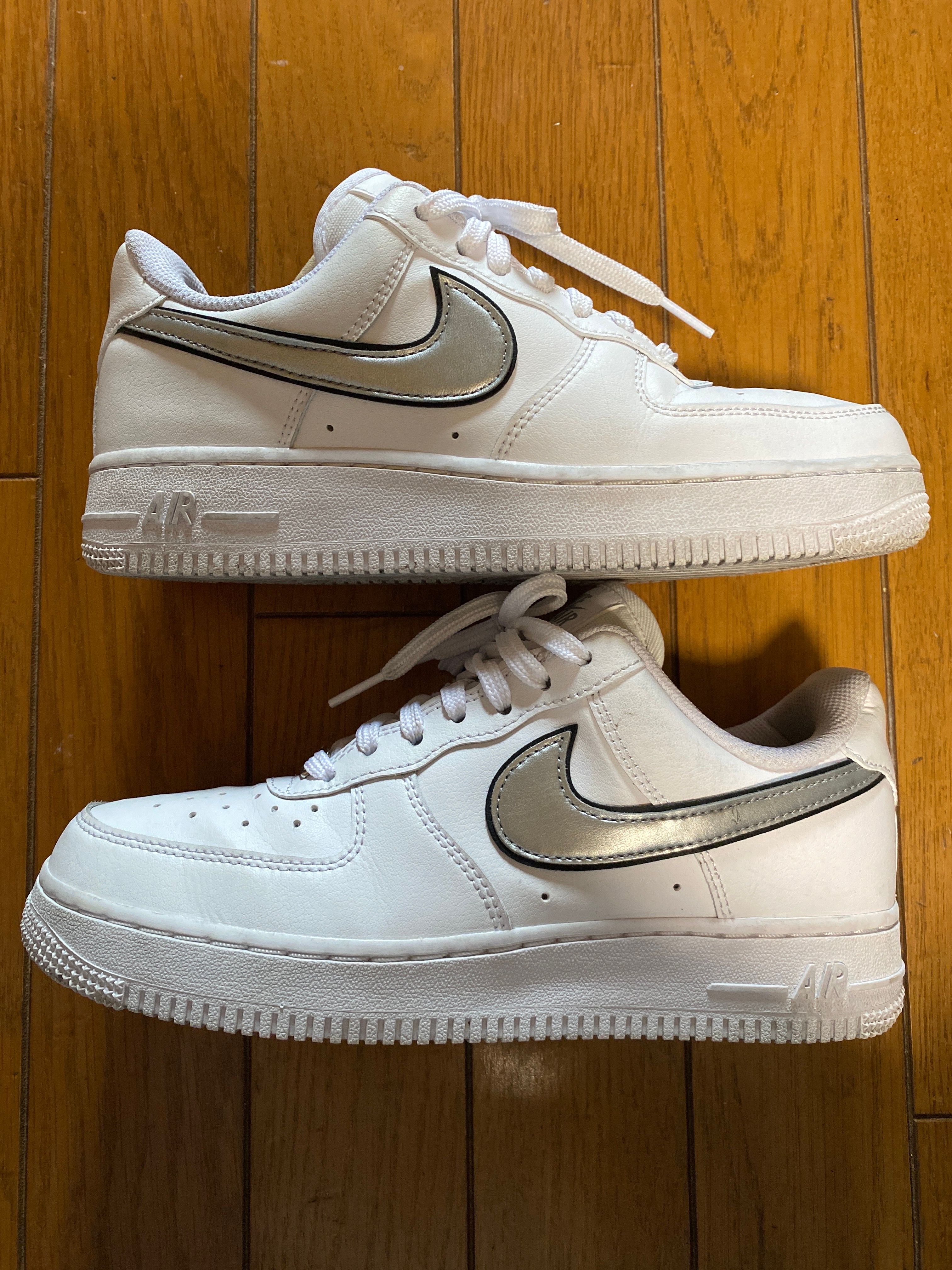 Nike Women's Air Force 1 Low "Silver Swooshes"