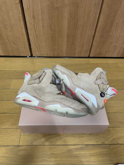 Travis Scott × Nike Air Jordan 6 "British Khaki"