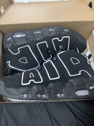 Nike Air More Uptempo "Black/White"(2020)
