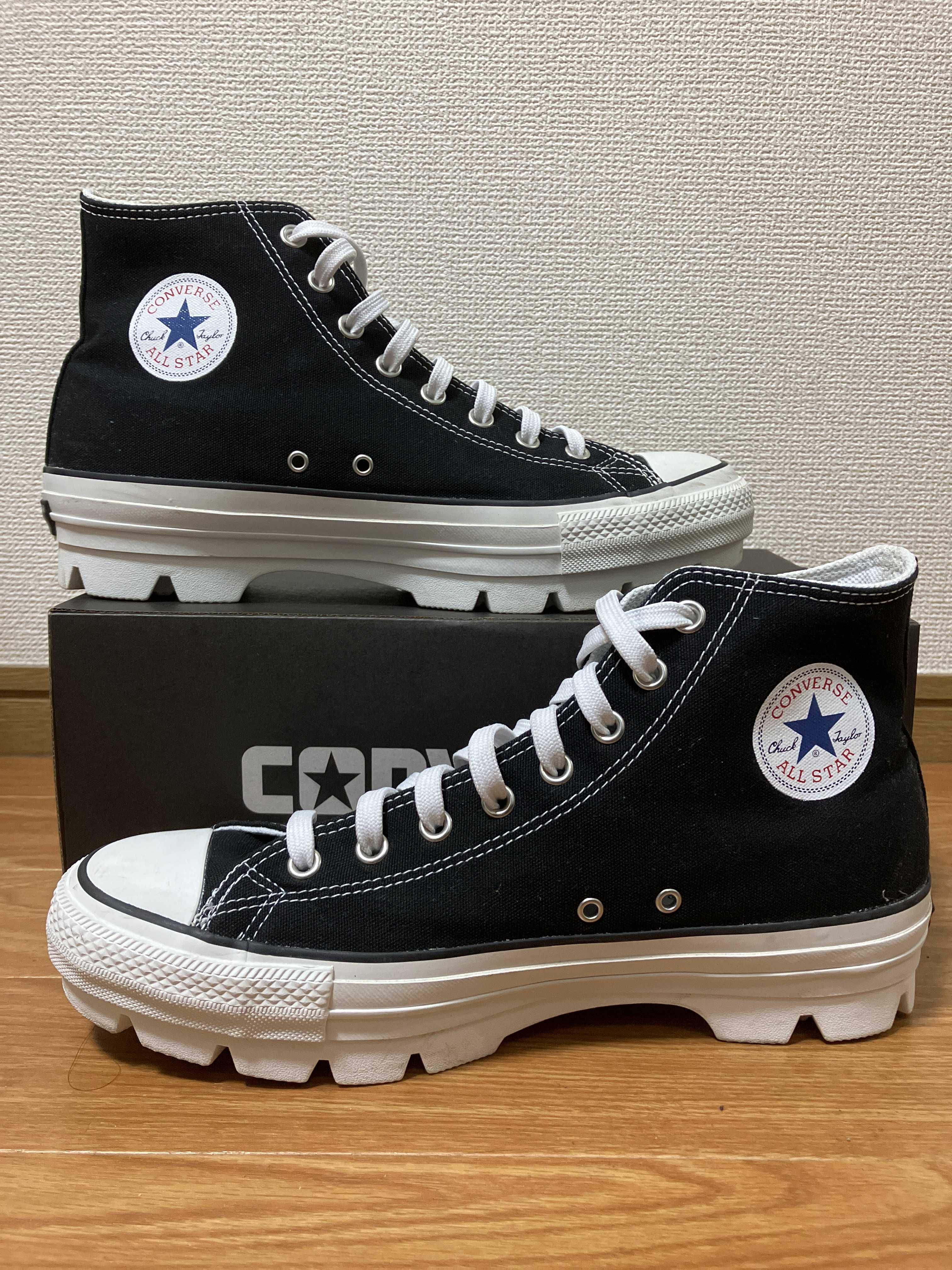 Converse All Star 100 Chunk HI "Black"