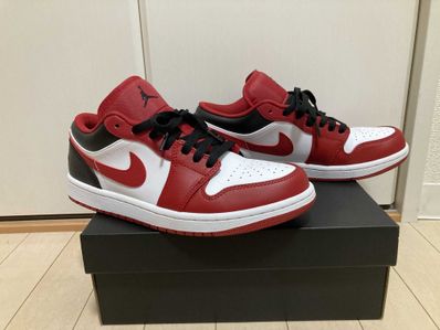 Nike Air Jordan 1 Low "White/Gym Red/Black"