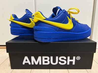 AMBUSH × Nike Air Force 1 Low "Game Royal and Vivid Sulfur"
