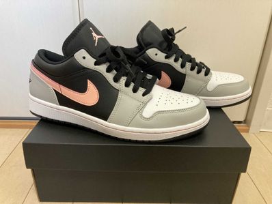 Nike Air Jordan 1 Low "Grey/Black/Pink"