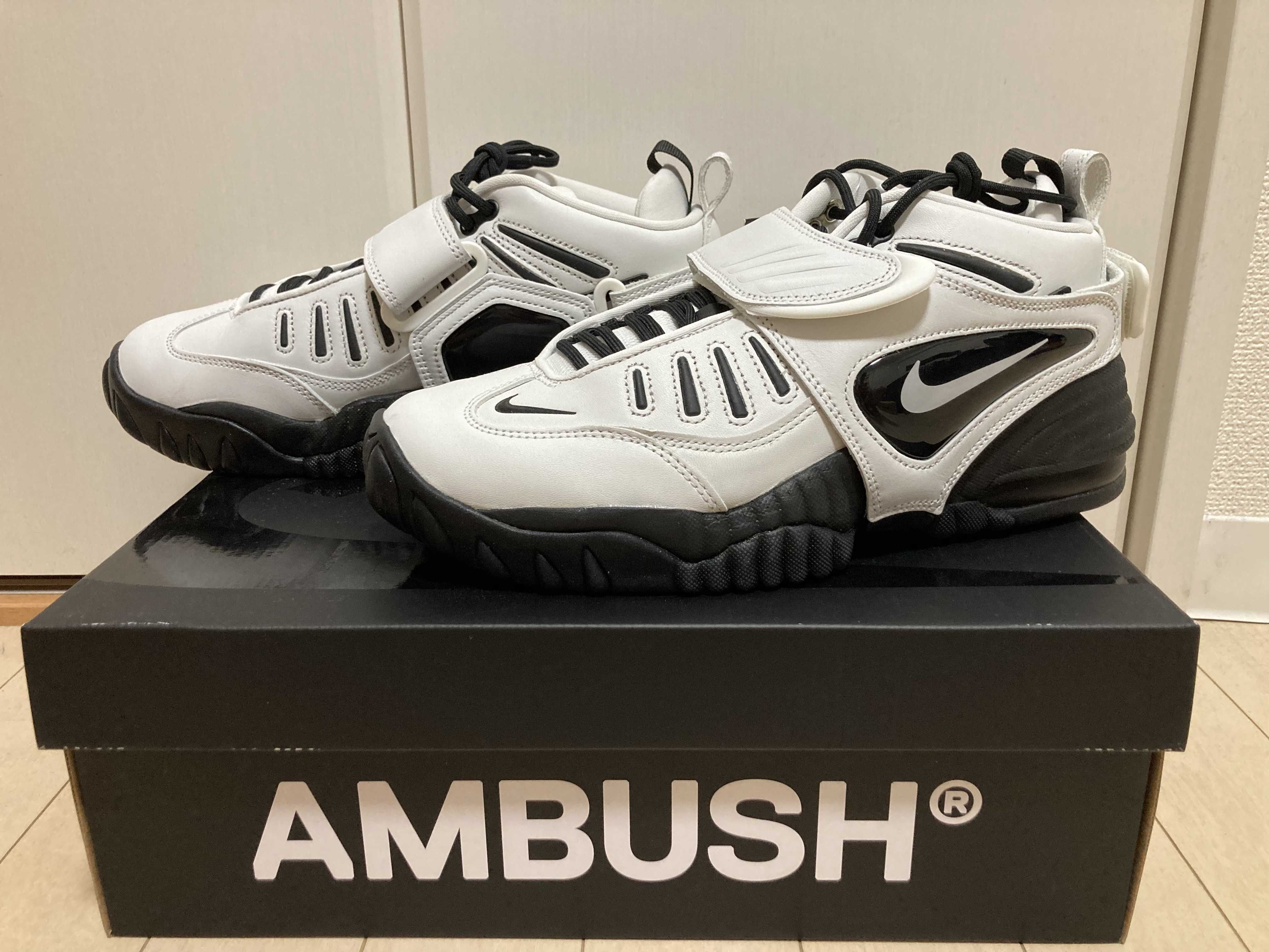 AMBUSH × Nike Air Adjust Force "Summit White and Black"