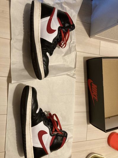 Nike Air Jordan 1 Retro High "Black/White/Sail/Gym Red"