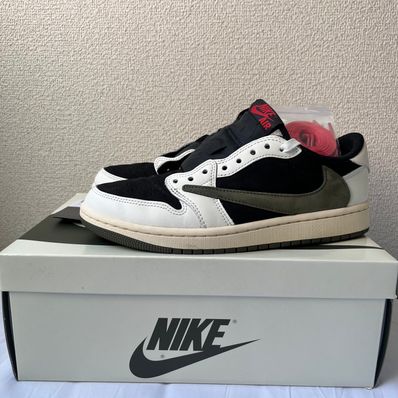 Travis Scott × Nike Women's Air Jordan 1 Low OG "Medium Olive"