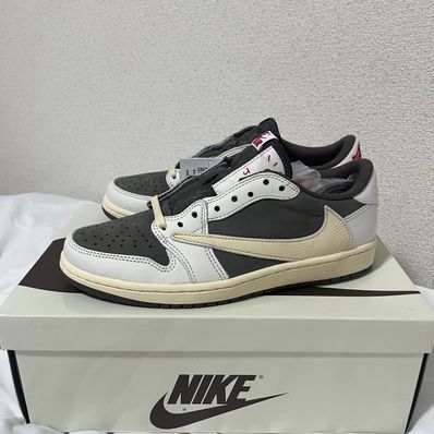 Travis Scott × Nike Air Jordan 1 Low OG SP "Reverse Mocha/Sail and Ridgerock"