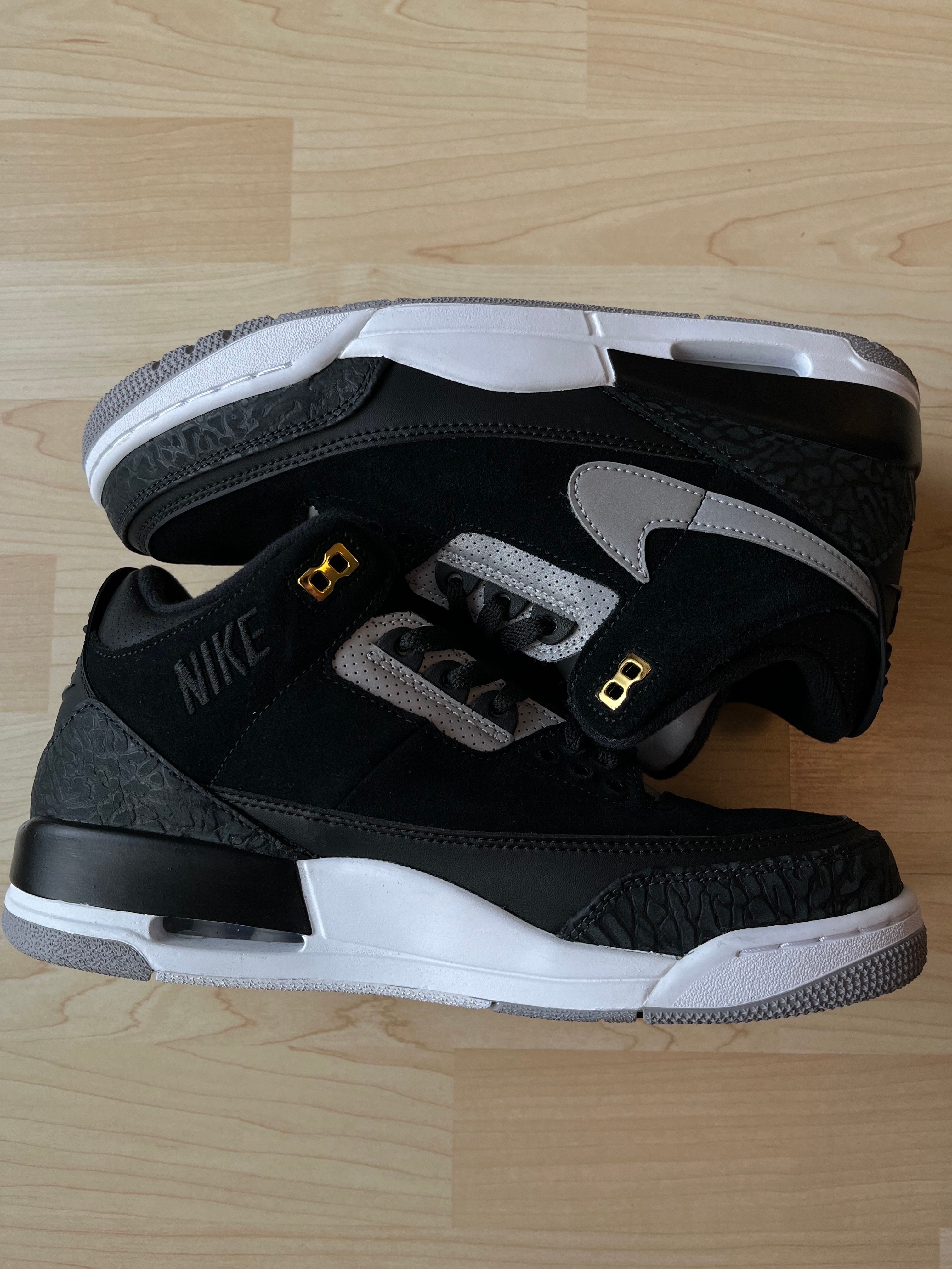 Nike Air Jordan 3 Retro Tinker "Black/Cement Grey"