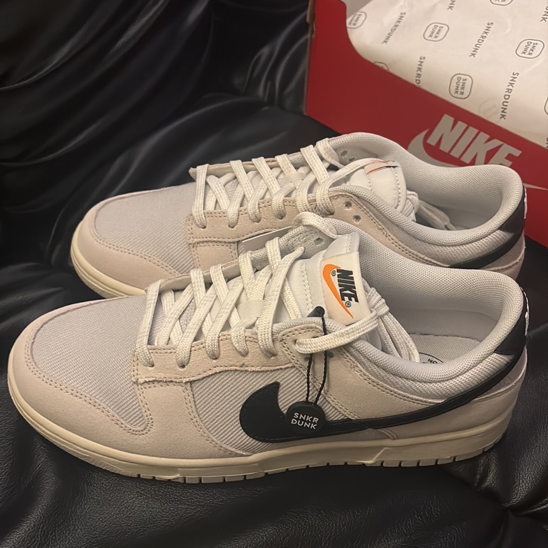 Nike Dunk Low SE Lottery "Grey Fog/Light Crimson"