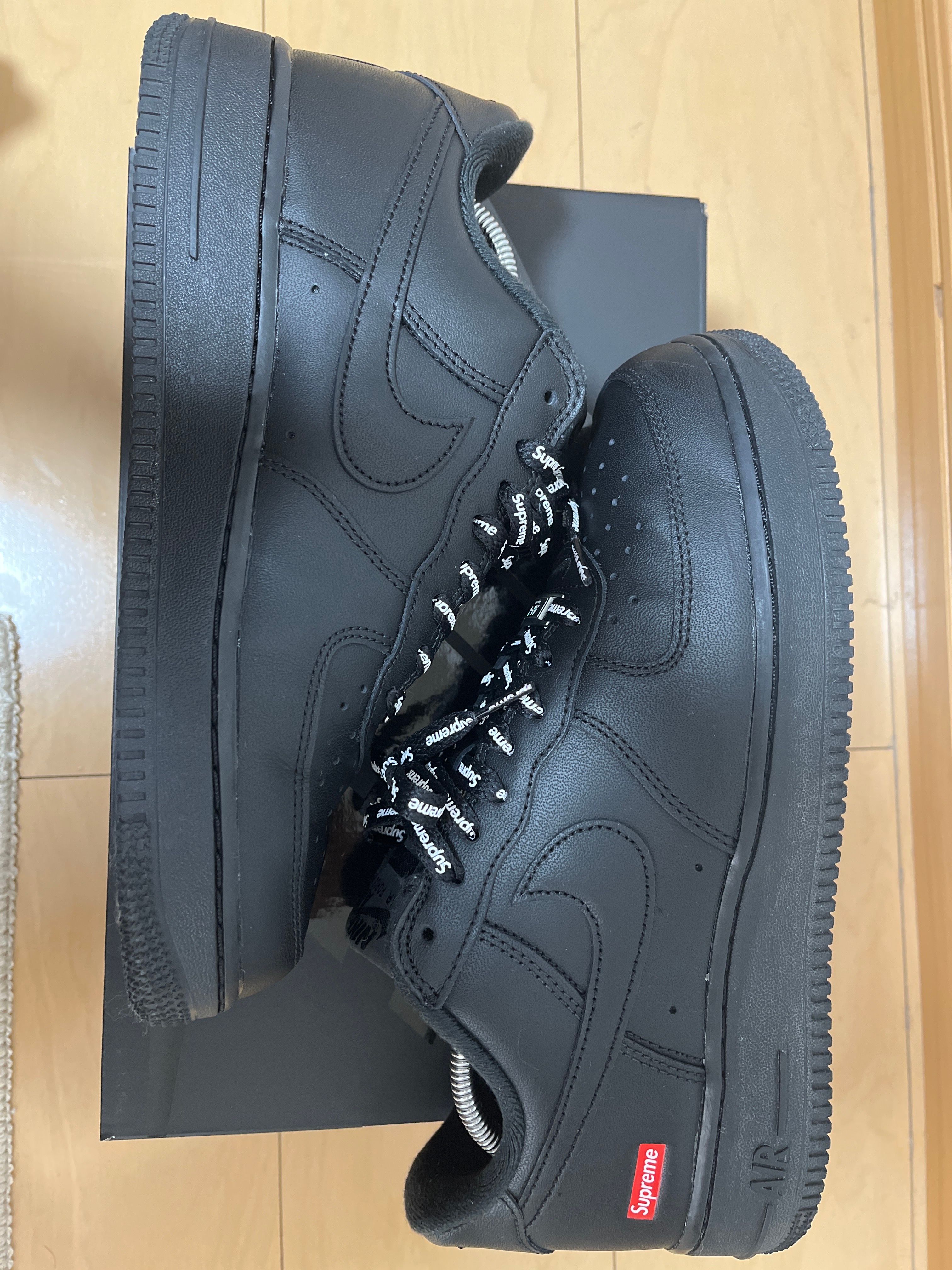 Supreme × Nike Air Force 1 Low "Black"