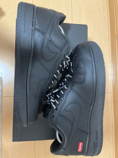 Supreme × Nike Air Force 1 Low "Black"