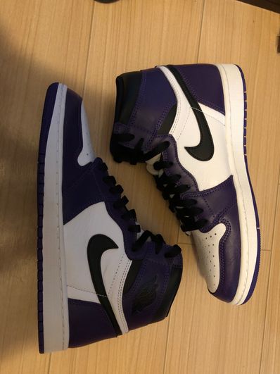 Nike Air Jordan 1 Retro High OG "Court Purple White/Black" (2020)