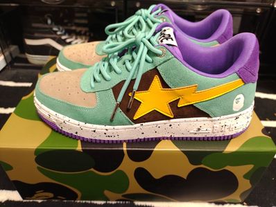 A BATHING APE®︎ BAPE STA "Brown/Yellow"