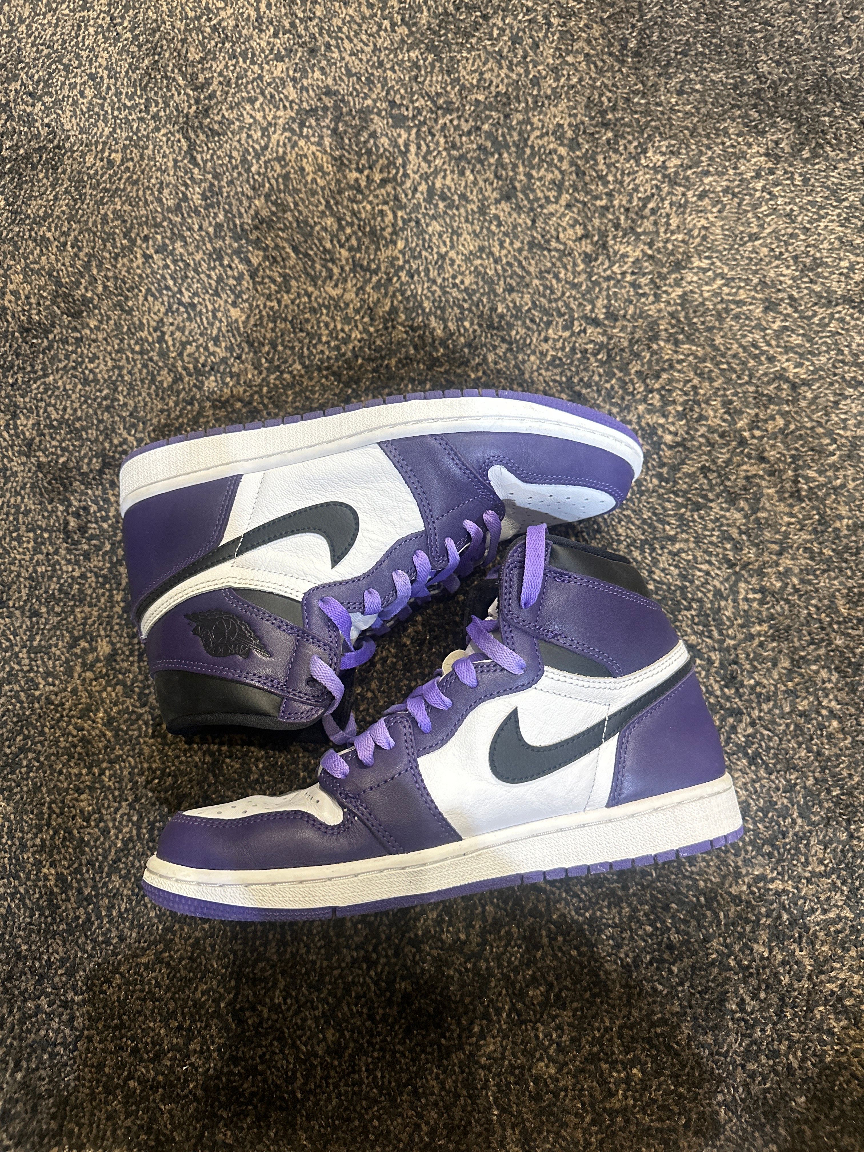 Nike Air Jordan 1 Retro High OG "Court Purple White/Black" (2020)   