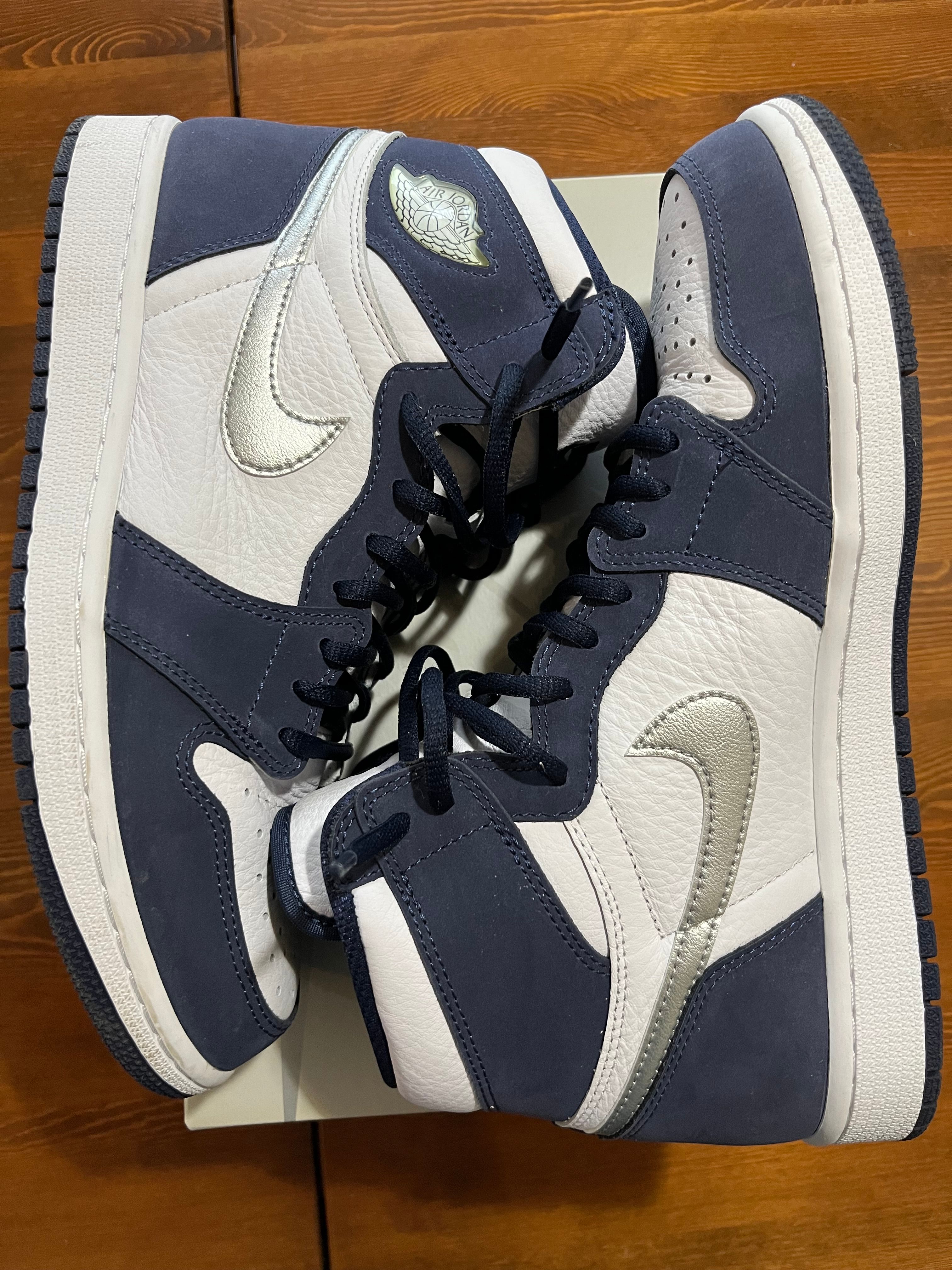 Nike Air Jordan 1 High OG CO.JP "White/Midnight Navy" (2020)(ブリーフケースなし)