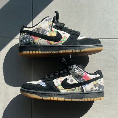 Supreme × Nike SB Dunk Low "Rammellzee"
