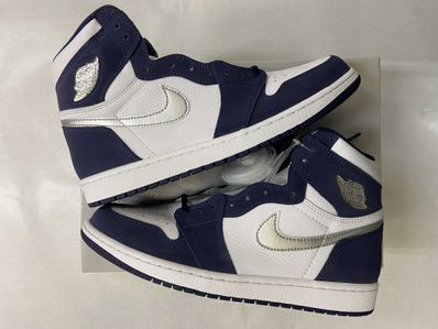 Nike Air Jordan 1 High OG CO.JP "White/Midnight Navy" (2020)(ブリーフケースなし)