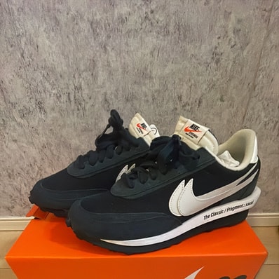 Fragment × sacai × Nike LD Waffle "Blackended Blue"