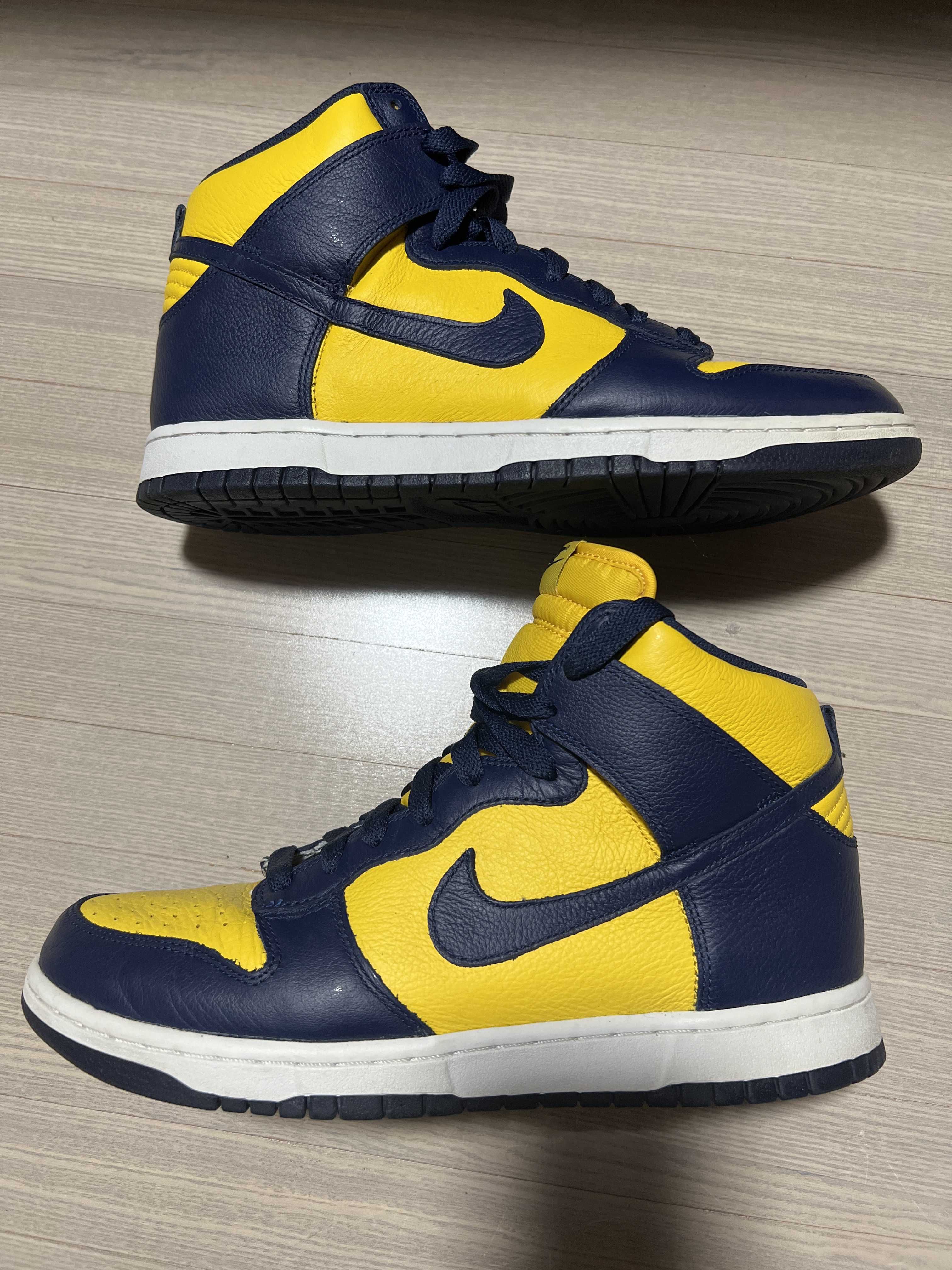 NIKE DUNK HIGH "MICHIGAN" (2016)