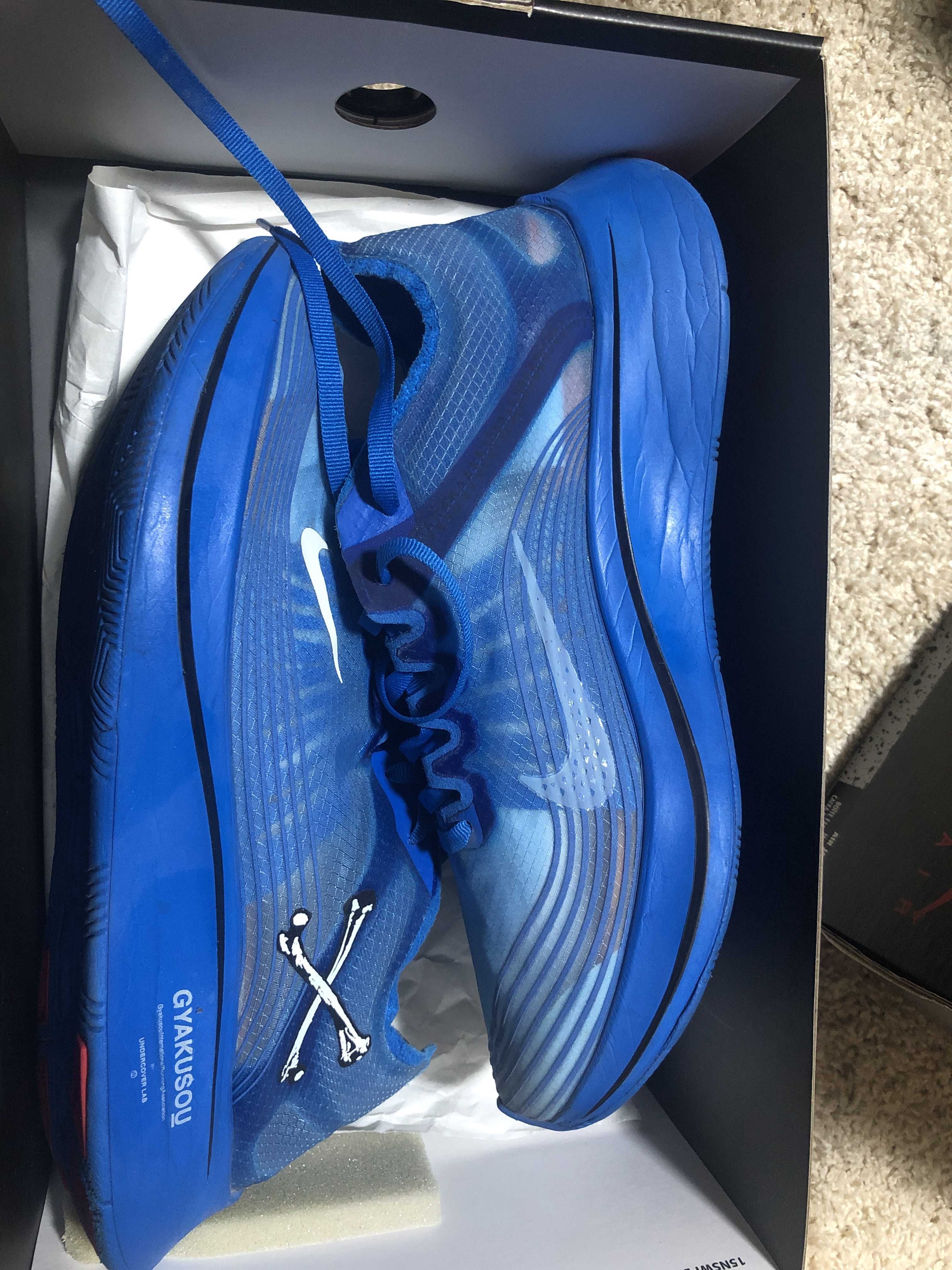 NIKE ZOOM FLY UNDERCOVER GYAKUSOU BLUE