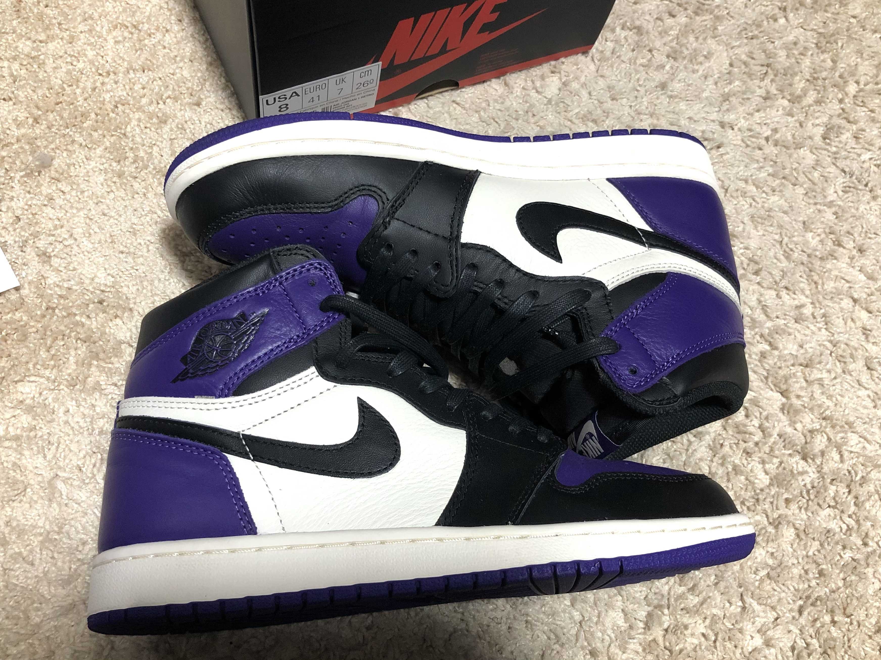 Nike Air Jordan 1 Retro High OG "Court Purple" (2018)